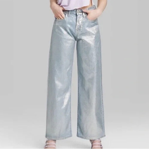 Wild Fable metallic denim jeans - Picture 2 of 5